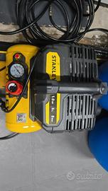 Compressore 6L Stanley 53db Aria Compressa