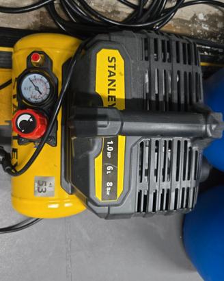 Compressore 6L Stanley 53db Aria Compressa