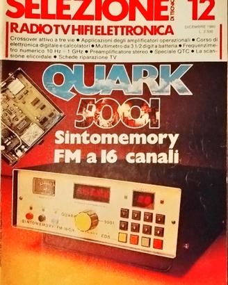Riviste vintage "Selezione radio TV Hifi elettron"