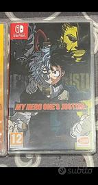 my hero one’s justice Nintendo Switch