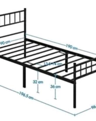 Struttura letto singolo