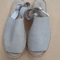 sandalo beige basso ,39 comodo e leggero 