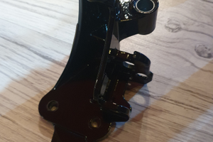 Piastra Pedana Pilota Harley-Davidson Cross Bones