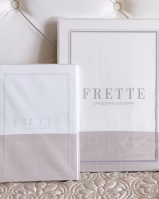 Set lenzuola Frette 1860 matrimoniale in raso di p