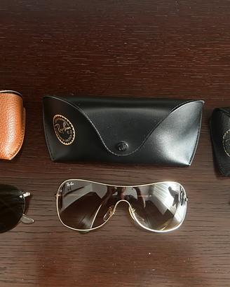 Lotto 3 occhiali da sole RAY-BAN originali