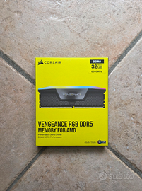CORSAIR VENGEANCE RGB DDR5 32GB 6000MHz (2x16gb)