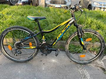 Bici MTB Bambino|24”|9-12 anni|21 marce|alluminio