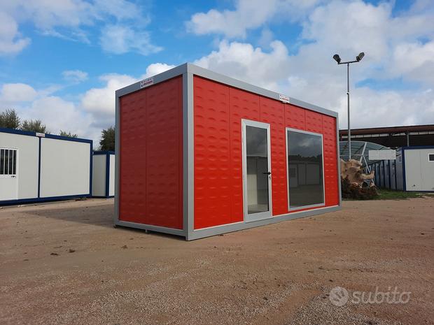 Container box prefabbricato - dim. 6,00 x 2,40 m