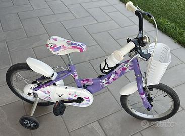 Bicicletta bambina con rotelle