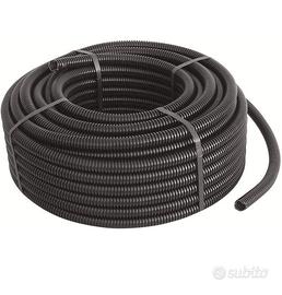 Tubo Corrugato Nero Matassa Da 100 Metri Diametro 