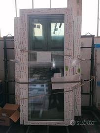 PORTEFINESTRE IN PVC BIANCO CON TRIPLO VETRO