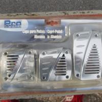 Kit Copri Pedali-Pedaliera in Alluminio Stile