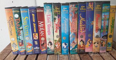 videocassette originali disney