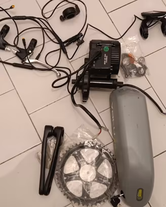 kit trasformazione bici elettrica