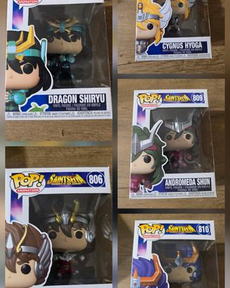 Funko Pop! Phoenix, Pegasus, Shun, Hyoga, Shiryu