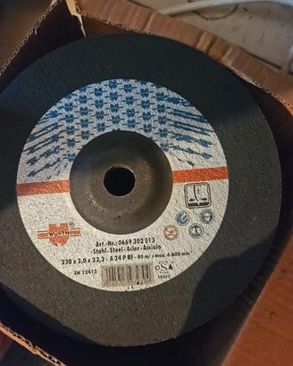 Dischi da taglio nuovi ,mai usati 