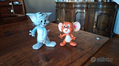 Ledra Tom e Jerry pupazzi gomma NO Disney Vintage