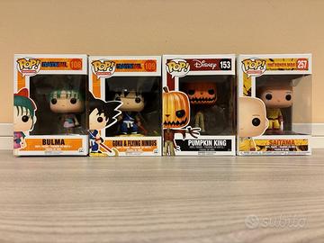 Funko pop Dragon Ball,Pumpkin King, One Punch Man