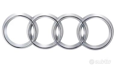 Logo Audi Anteriore Argento Silver 27.3cm Nuovo