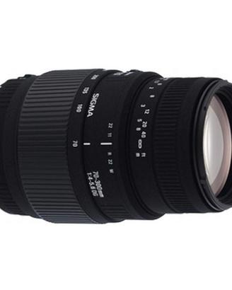 Obiettivo 70-300mm  Canon Sigma 