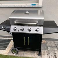 Barbecue gas