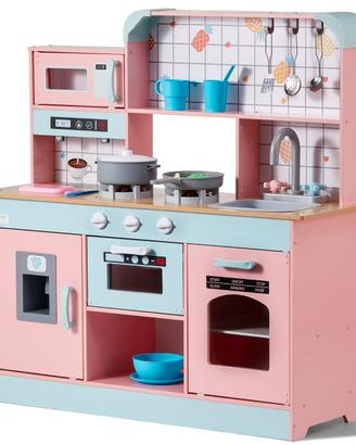 Giocattolo Cucina per Bambini  in Legno con Luci