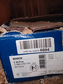 coppia dischi freno bosh