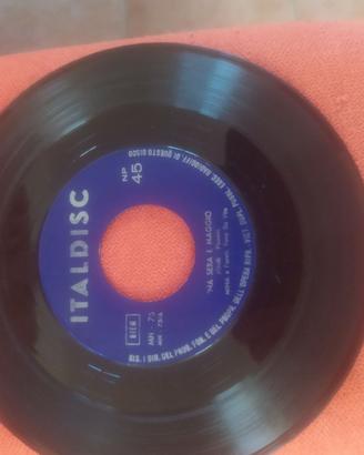 Disco vinile 45 giri na sera e maggio Mina