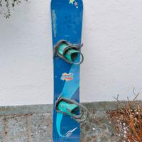 Snowboard con attacchi