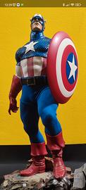 CAPTAIN AMERICA PREMIUM FORMAT STATUA SIDESHOW 