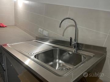 LAVELLO INOX NUOVO 120x60