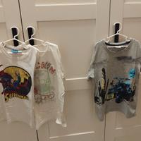 N.3 Magliette a manica corta bimbo 134 - 140 cm.