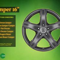 Cerchi in Lega King 16" per Camper e Furgoni