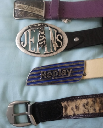 Cinture Trussardi, Replay, Diesel, Versace