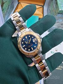 Rolex Yachtmaster 35mm  68623 Blu Full Set 1996