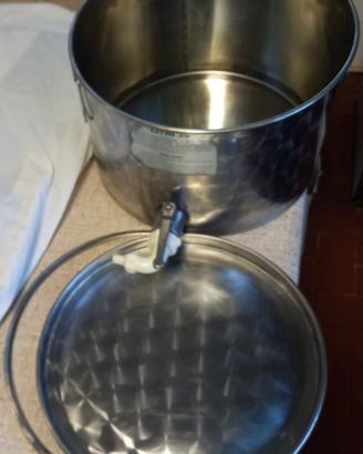 Contenitore in acciaio inox per liquidi da 25 lt