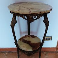 tavolino vintage 2 ripiani 