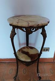 tavolino vintage 2 ripiani 