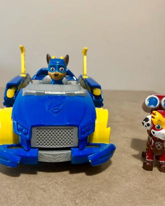Personaggi Paw Patrol e PJ Masks