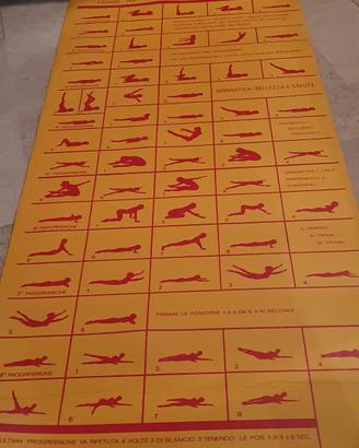tappetino antiscivolo da ginnastica