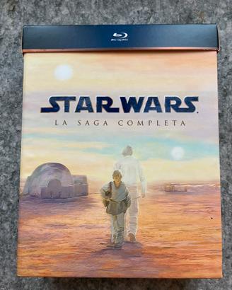 Cofanetto Star Wars. 6 film, 9 Blu-Ray.