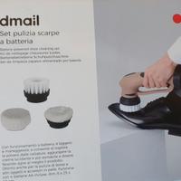 Set pulizia scarpe a batteria