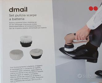 Set pulizia scarpe a batteria