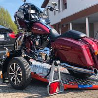 Rimorchio trasporto moto abbassabile  Cochet UNO