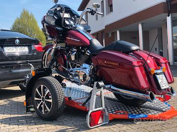 Rimorchio trasporto moto abbassabile  Cochet UNO