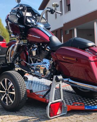 Rimorchio trasporto moto abbassabile  Cochet UNO
