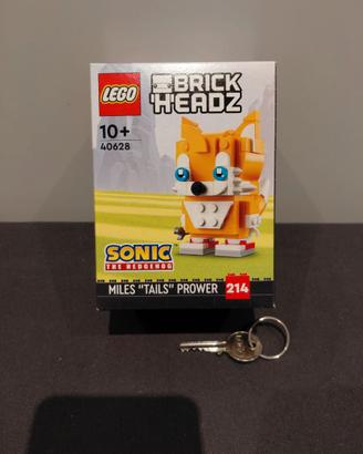 Lego BrickHeadz 40628 Miles "Tails" Prower, nuovo
