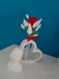 cuore in gesso profumato 