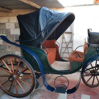 Carrozza vittoriana per cavalli