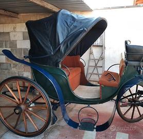 Carrozza vittoriana per cavalli
